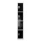 Adiroffice 12 in W, 12 in D, 72 in H, Steel ADI629-204-BLK-4PK - alternate 6